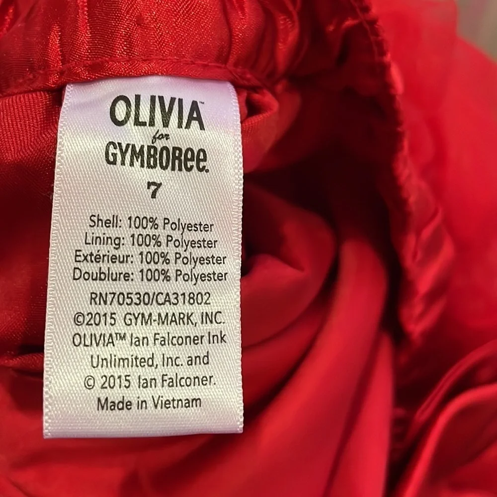 Gymboree + Olivia collaboration red tutu size 7 NWOT